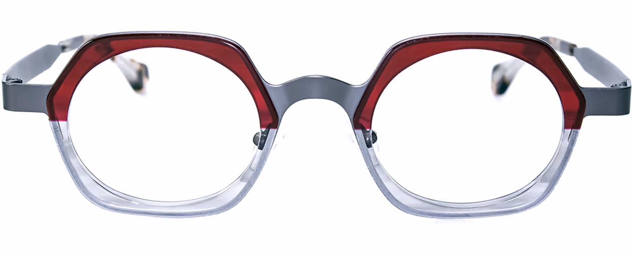 Albert I'mStein Fantine - C4 Glasses Front View From Eyedeal Vision