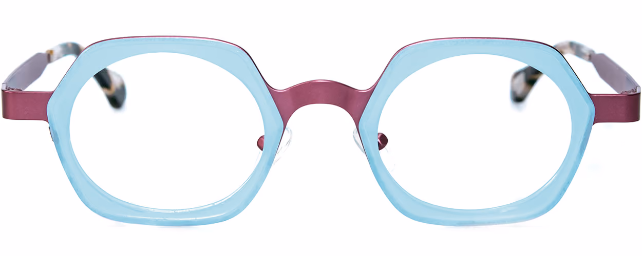 Albert I'mStein Fantine - C1 Glasses Front View From Eyedeal Vision