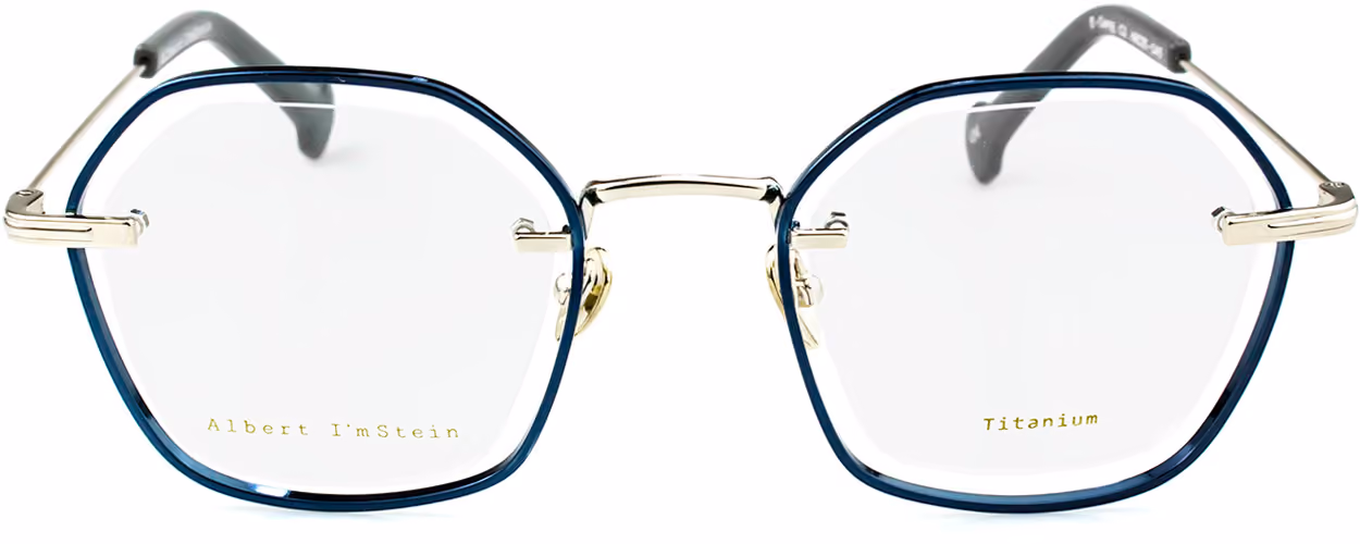 Albert I'mStein E-Sang - C3 Glasses Front View From Eyedeal Vision