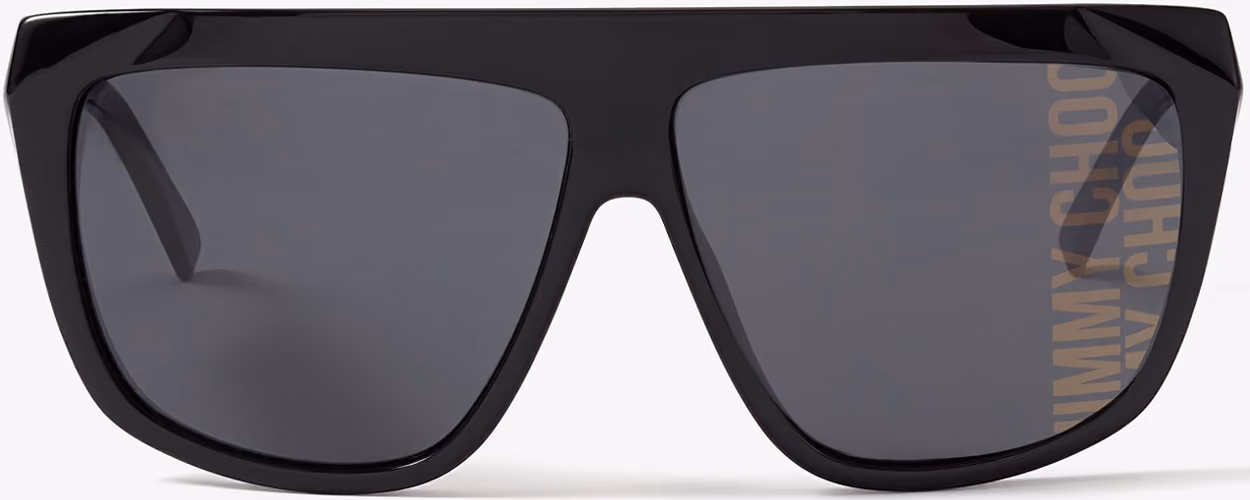 Jimmy Choo - Masculine - DUANE S61E807 Sunglasses Front View From Eyedeal Vision