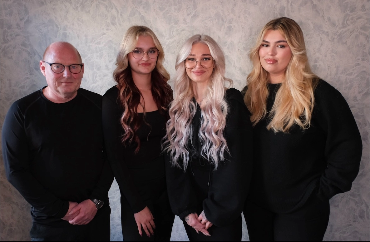 Ansatte ved Næss Frisør i Skien