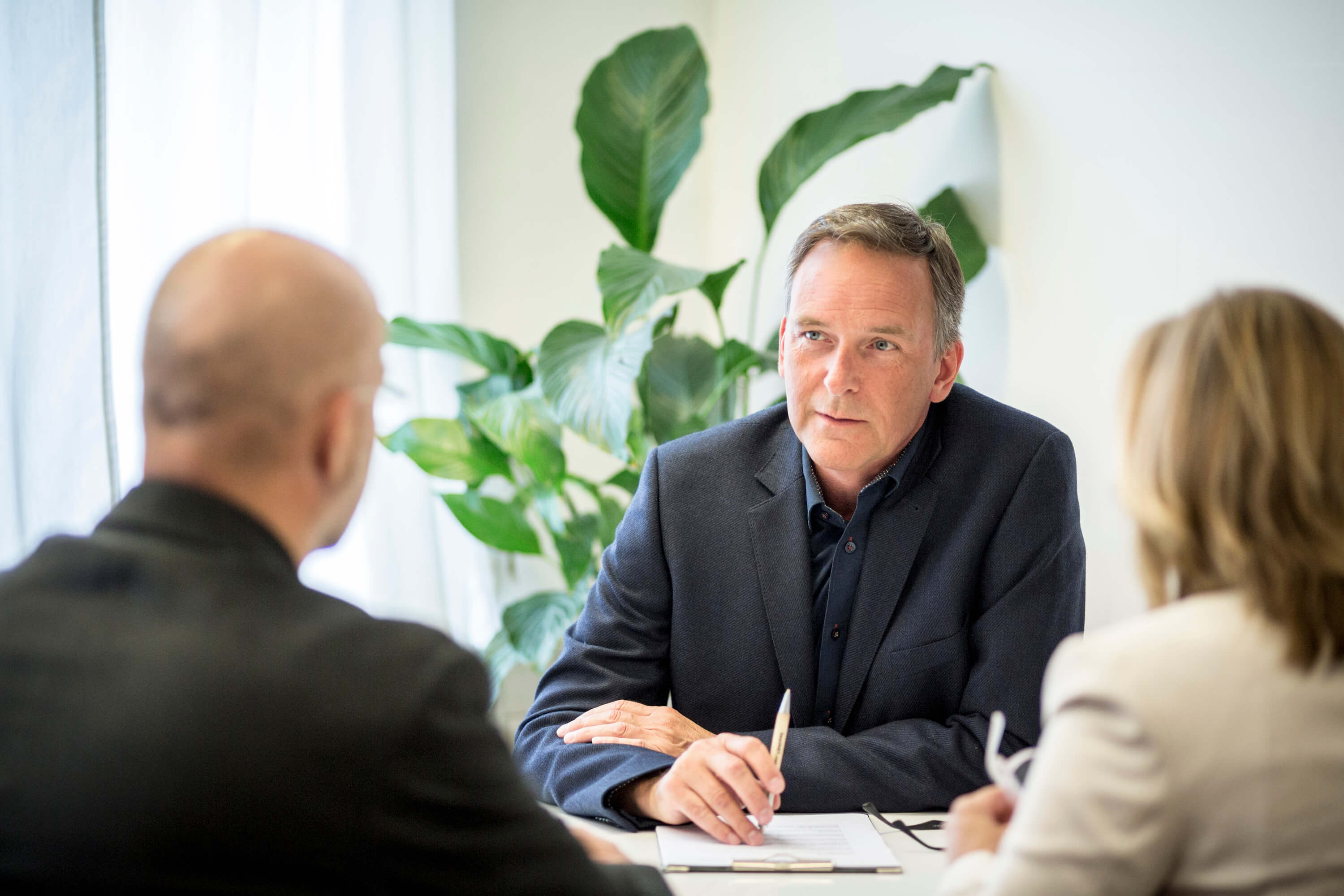 Szene aus einer Mediation