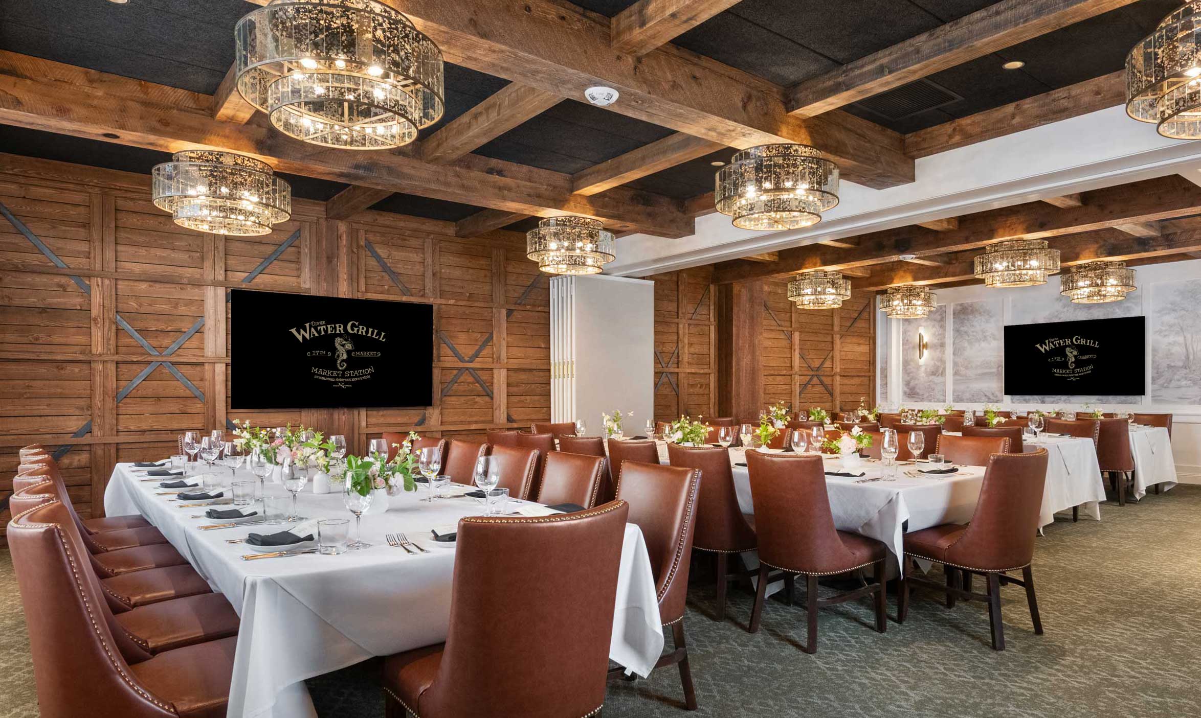 The Molly Brown + Angler private dining room