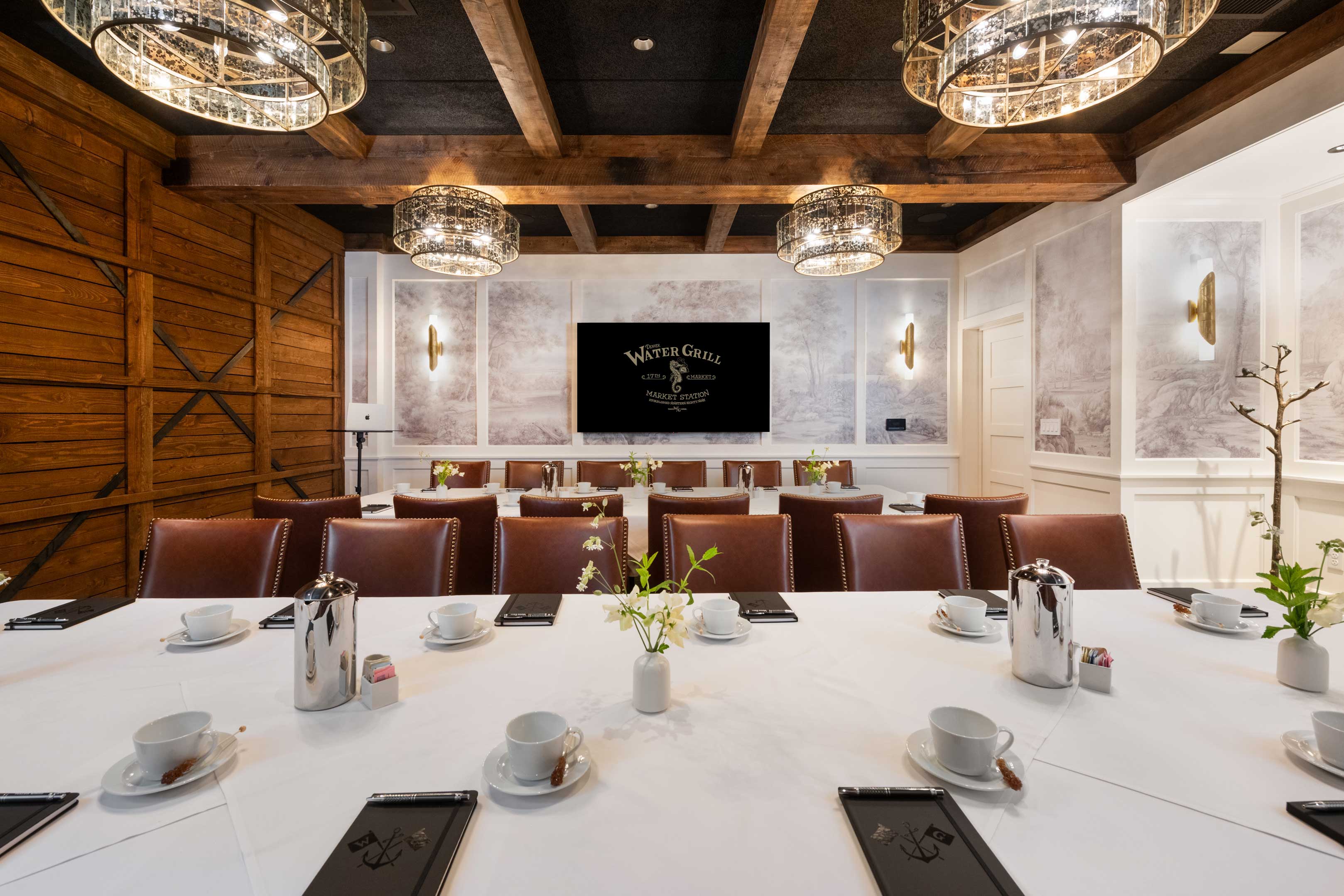 The Angler private dining room