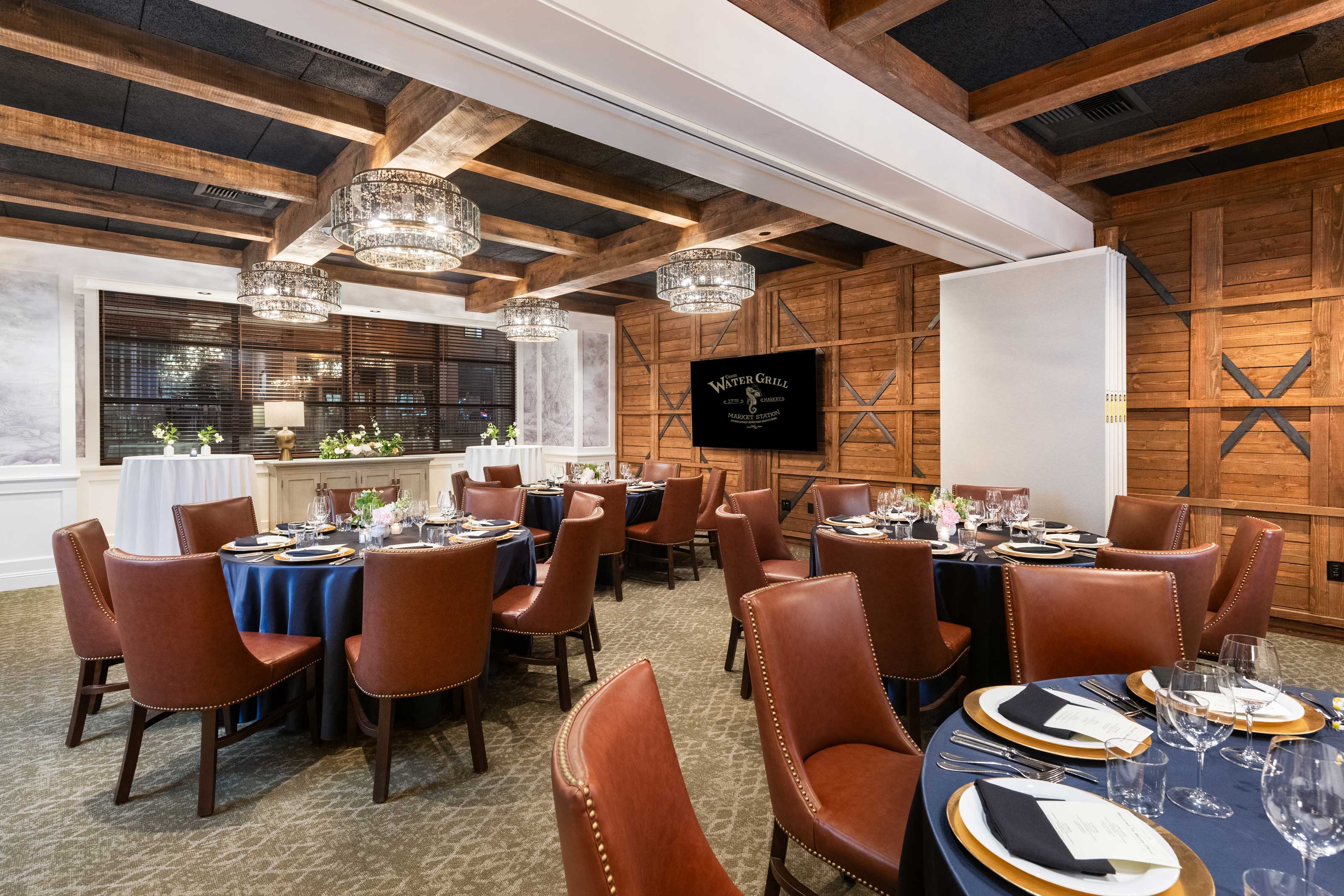 The Molly Brown + Angler private dining room