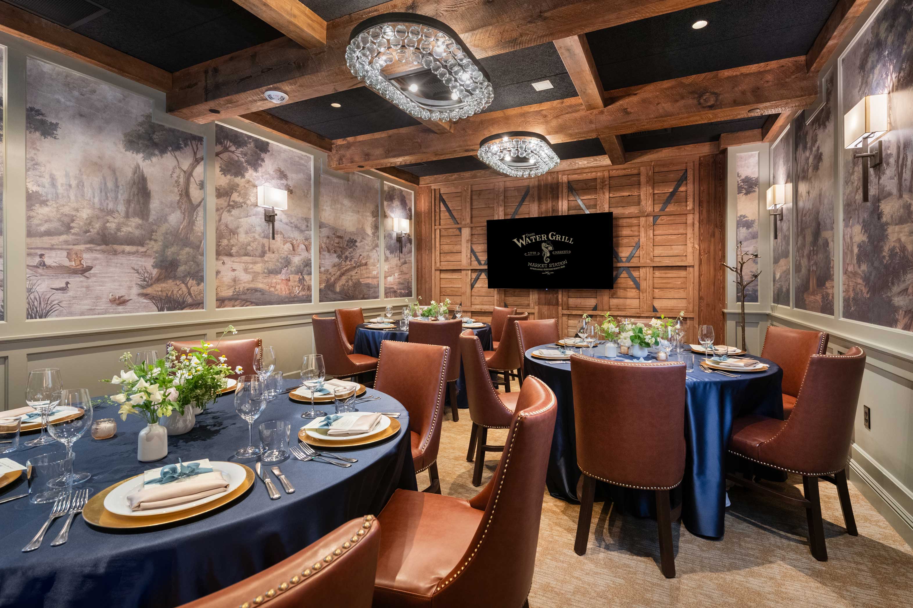 The Union Pacific private dining room