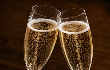 Sparkling Wine Toast