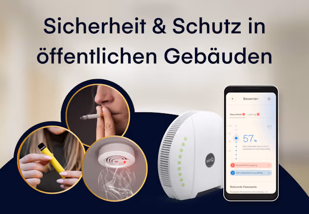 Zigarettenrauch detektieren