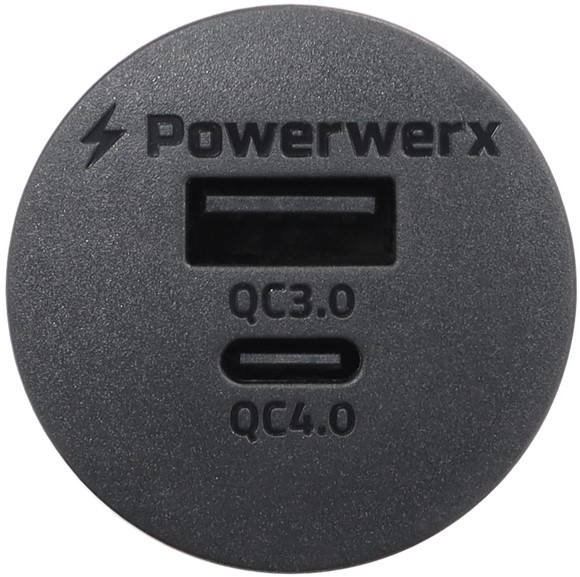 Powerwerx Fast Charge Dual USB-a-c