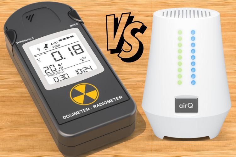 Mesurer le radon : Dosimètre vs air-Q Radon ?