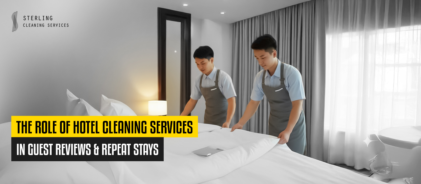 The Role of Hotel Cleaning Services in Guest Reviews & Repeat Stays