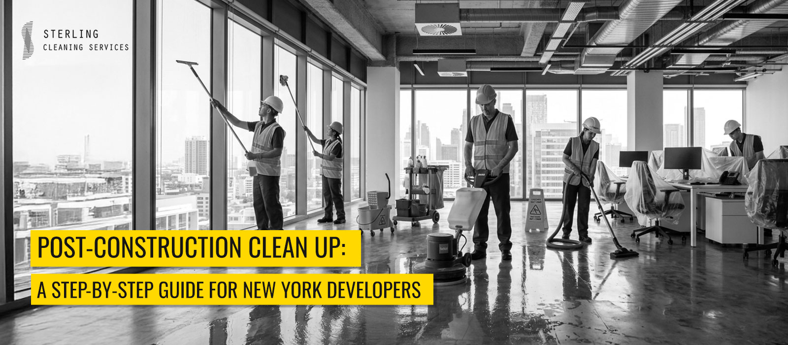 Post-Construction Clean Up: A Step-By-Step Guide For New York Developers