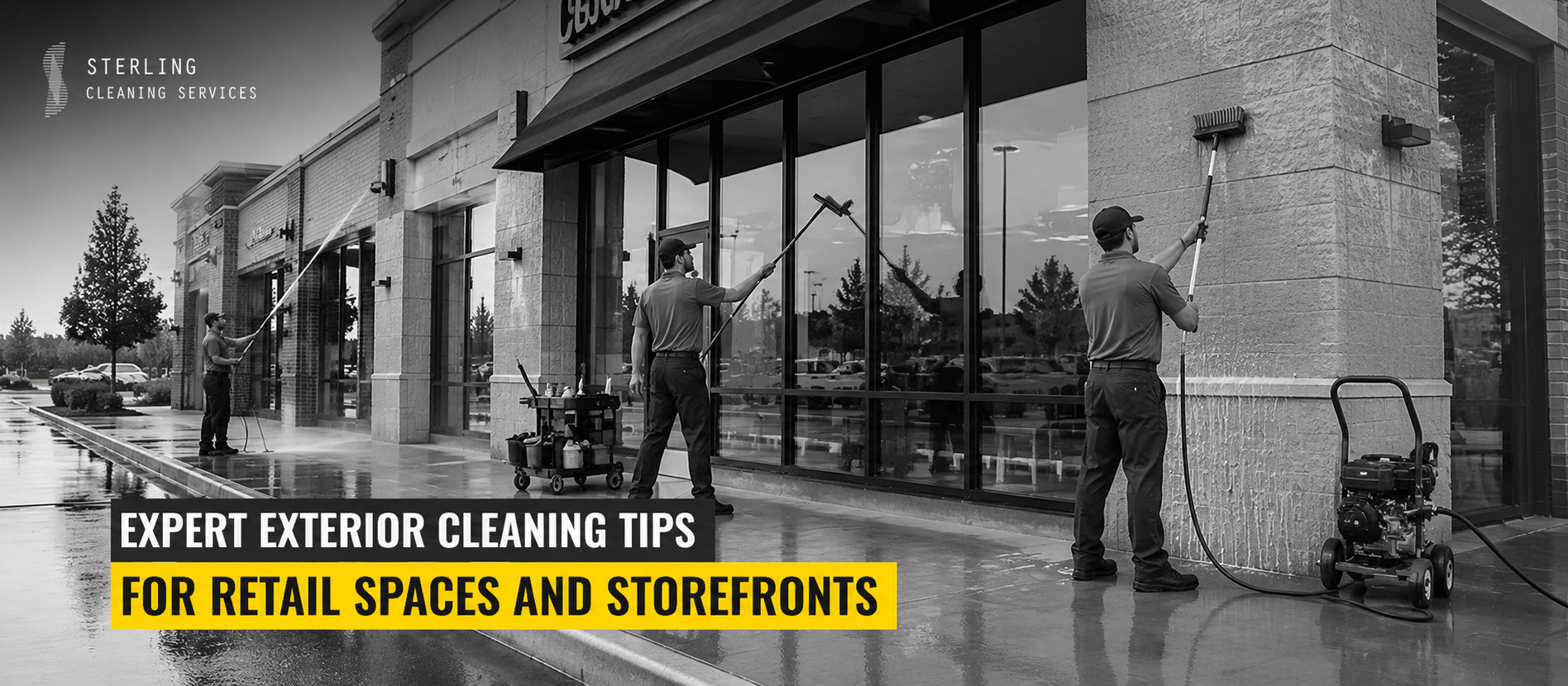 Expert Exterior Cleaning Tips for Retail Spaces and Storefronts