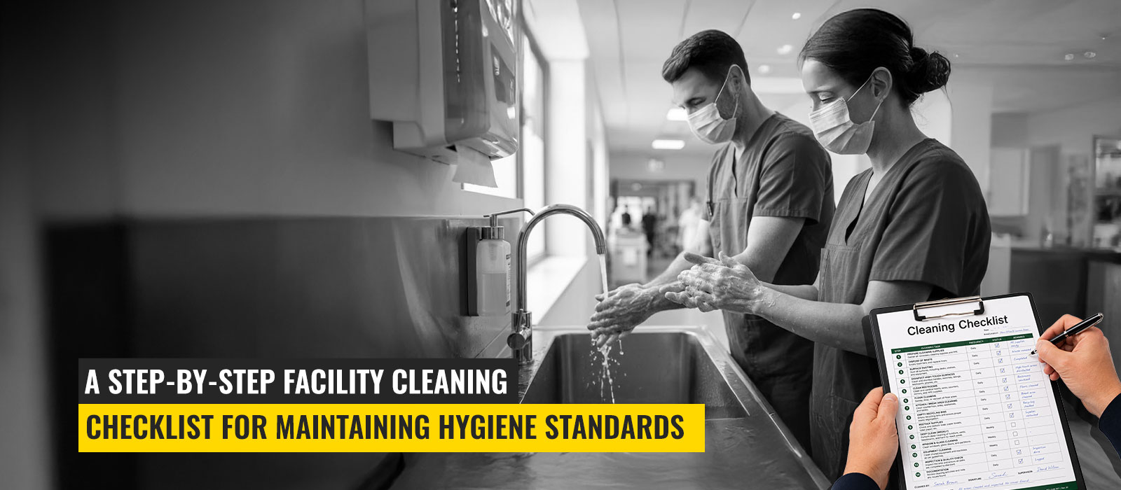A Step-by-Step Facility Cleaning Checklist for Maintaining Hygiene Standards