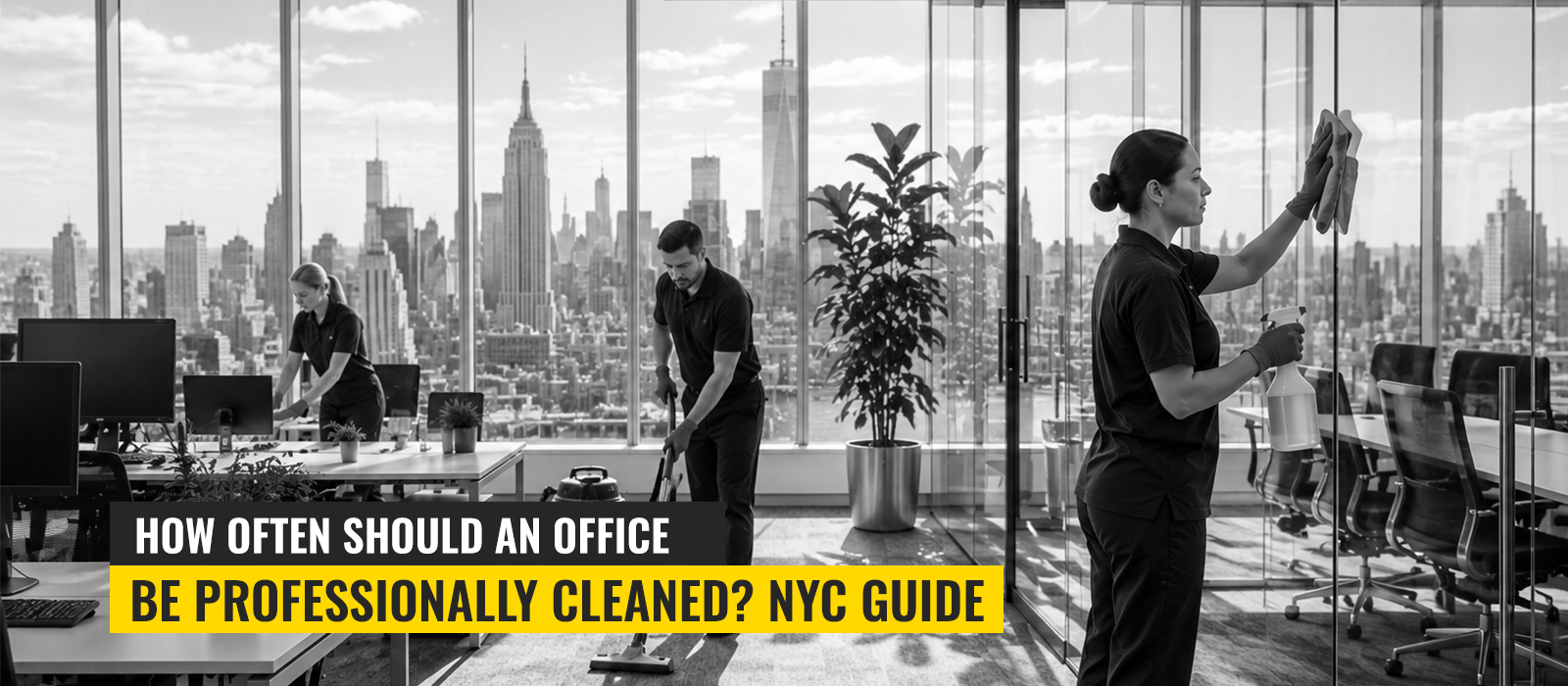 How Often Should an Office Be Professionally Cleaned? NYC Guide