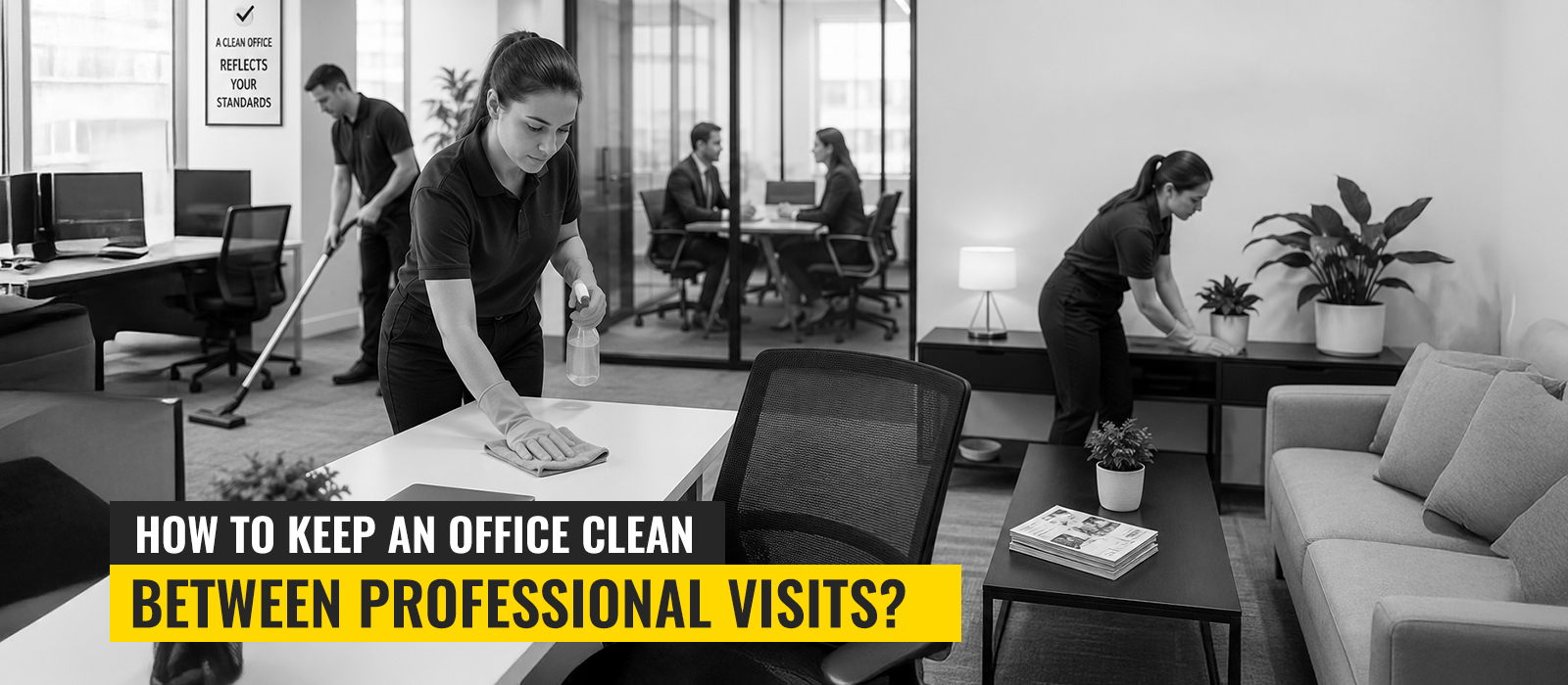 How To Keep An Office Clean Between Professional Visits?