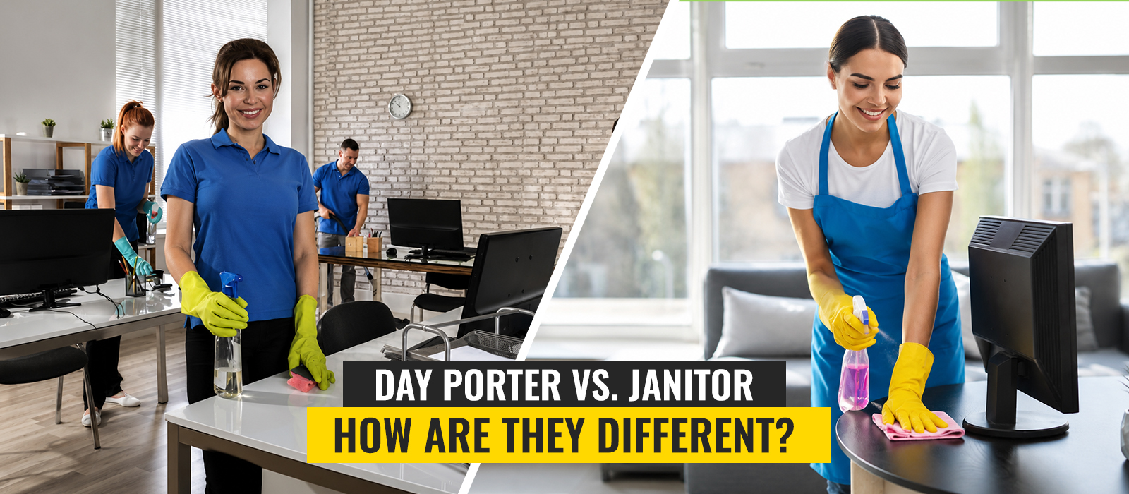 Day Porter vs Janitor - How Are They Different?
