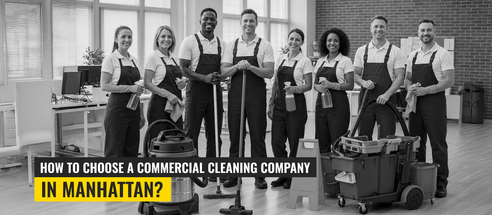 How to Choose a Commercial Cleaning Company in Manhattan?