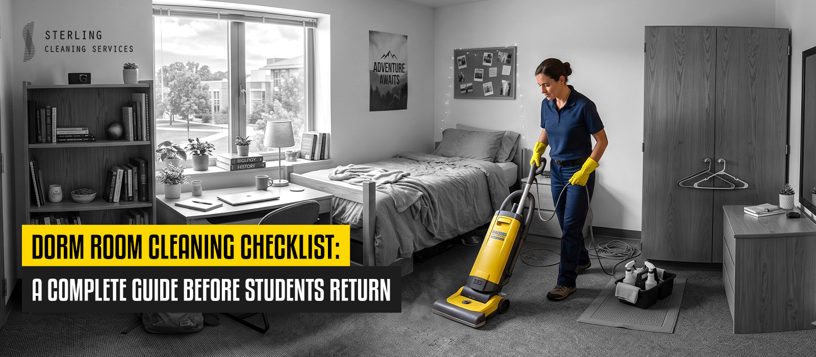 Dorm Room Cleaning Checklist: A Complete Guide Before Students Return 