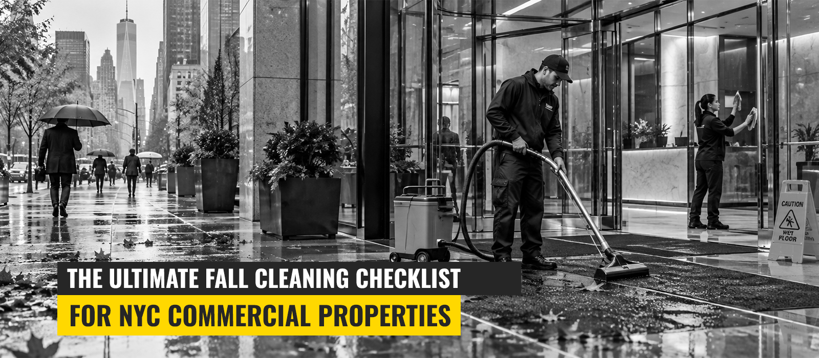 The Ultimate Fall Cleaning Checklist for NYC Commercial Properties