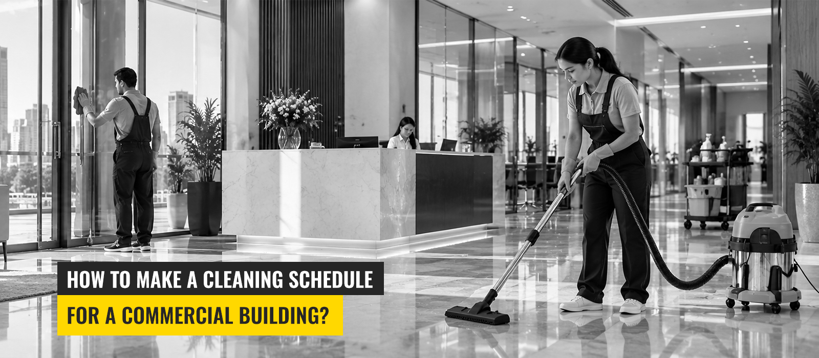 How To Make A Cleaning Schedule For The Commercial Building? 