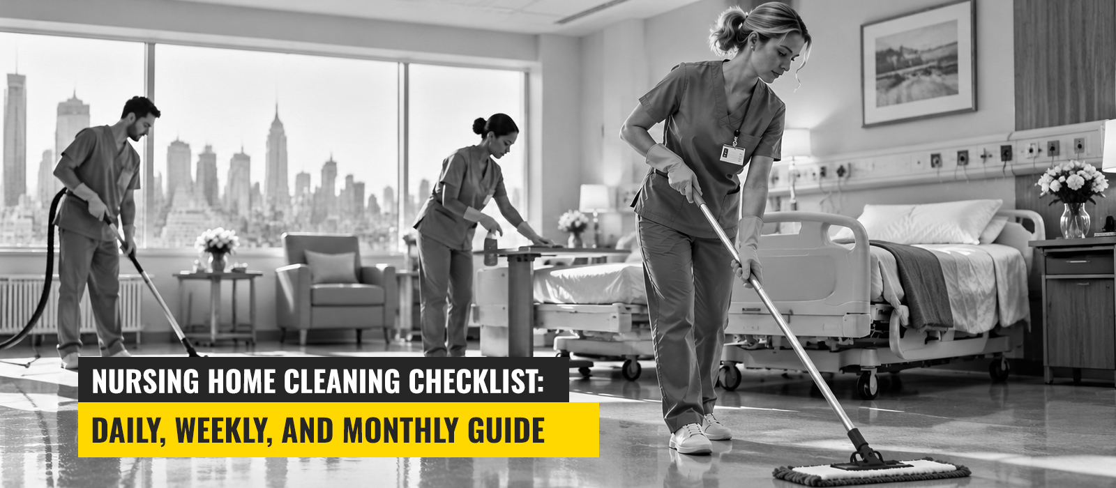 Nursing Home Cleaning Checklist in 2027: Daily, Weekly, and Monthly Guide