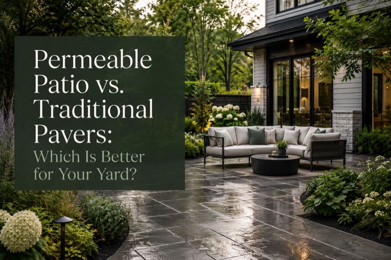 Permeable Patio vs. Traditional Pavers: Which Is B