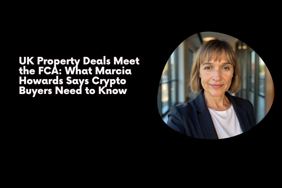 UK Property Deals Meet the FCA: What Marcia Howards Says Crypto Buyers Need to Know
