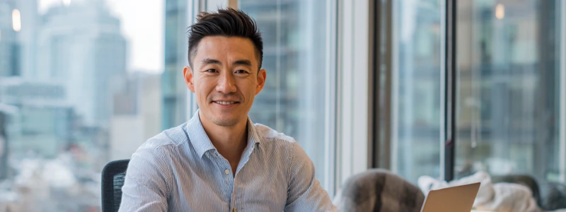 Image of a man smiling