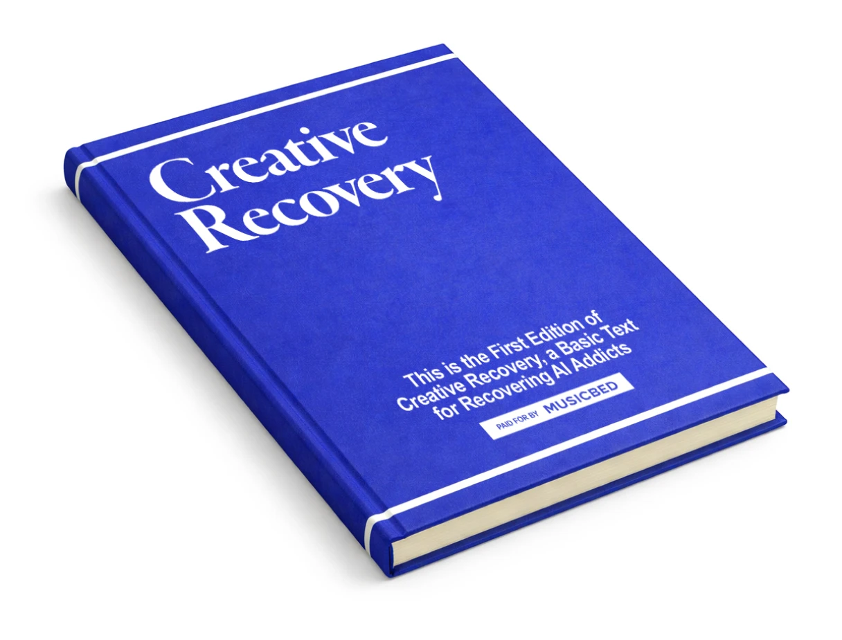 A book titled Creative Recovery