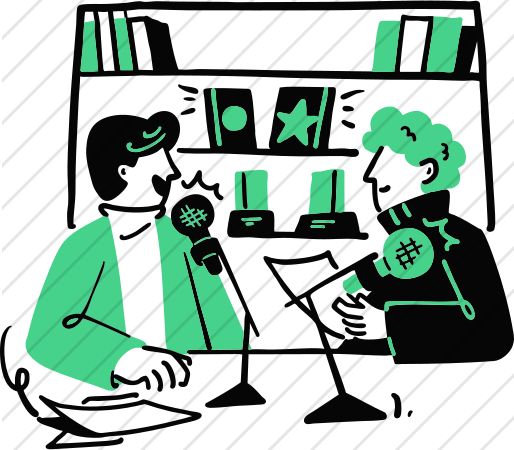 SVG Vector Illustration Podcast