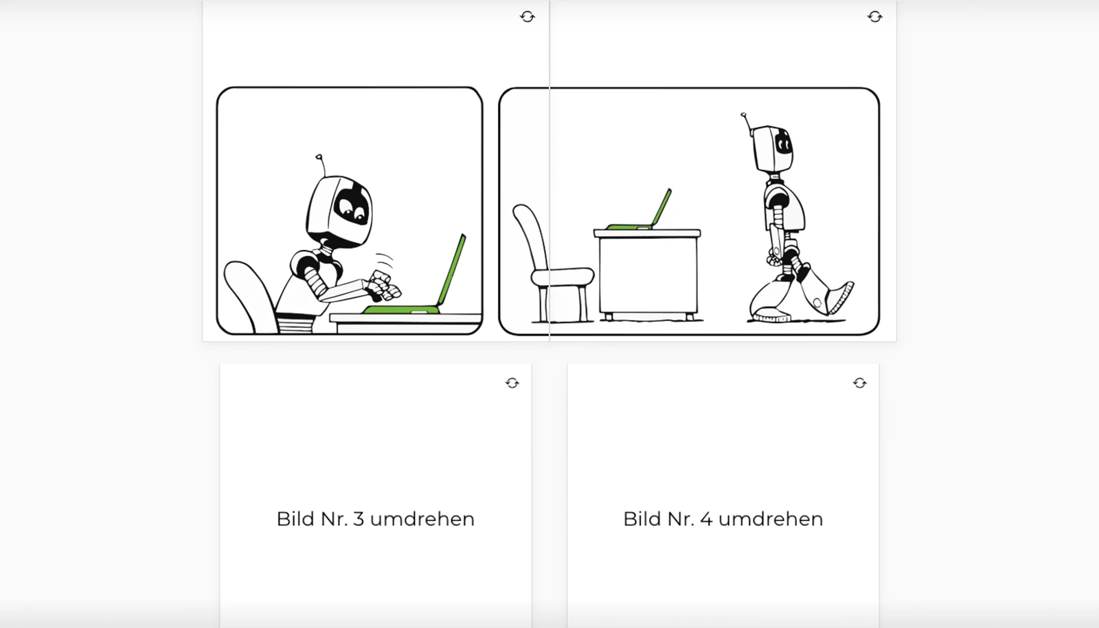 Beispielbild des Cartoon-Microlearnings