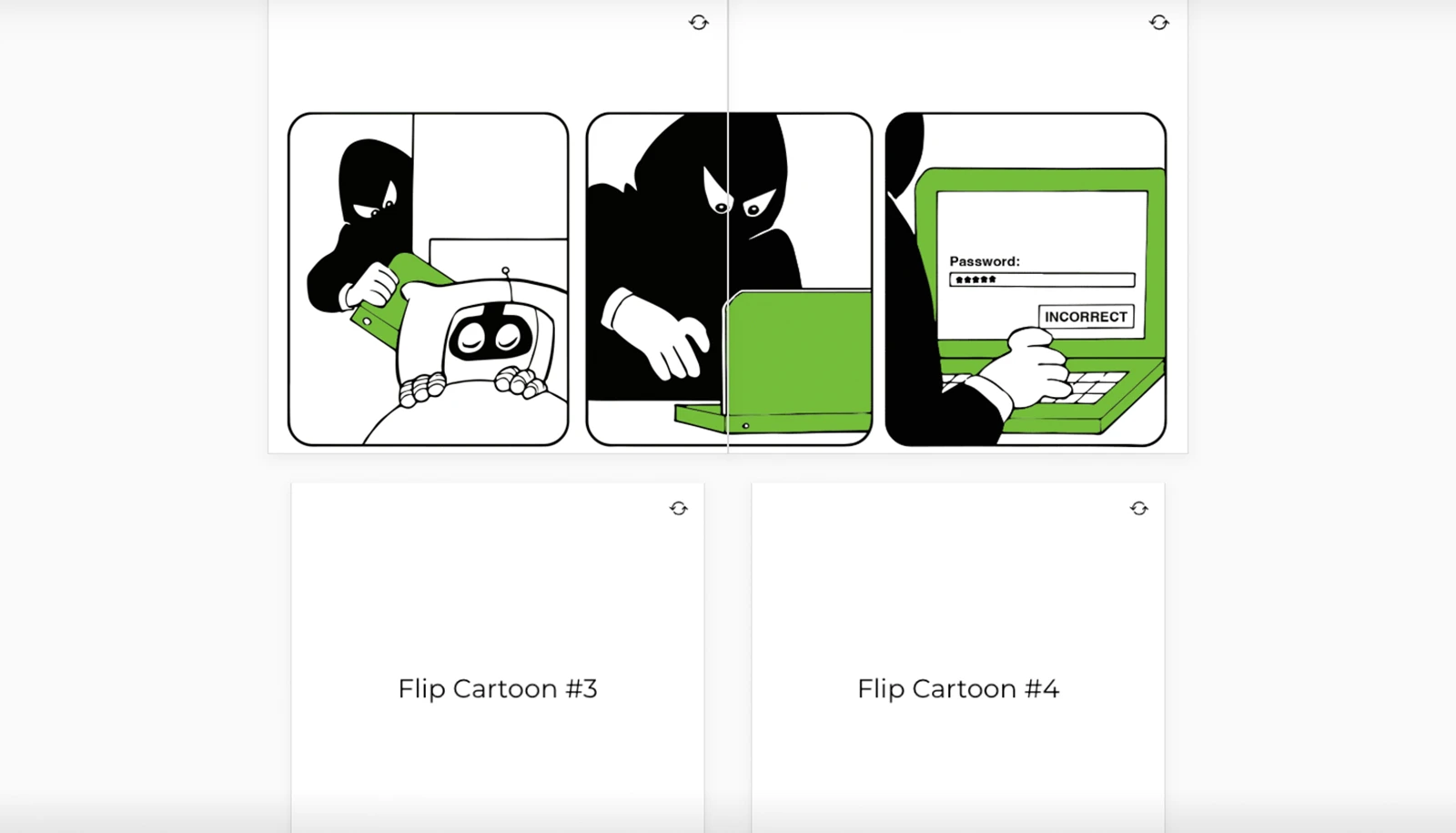 Example image of cartoon microlearning