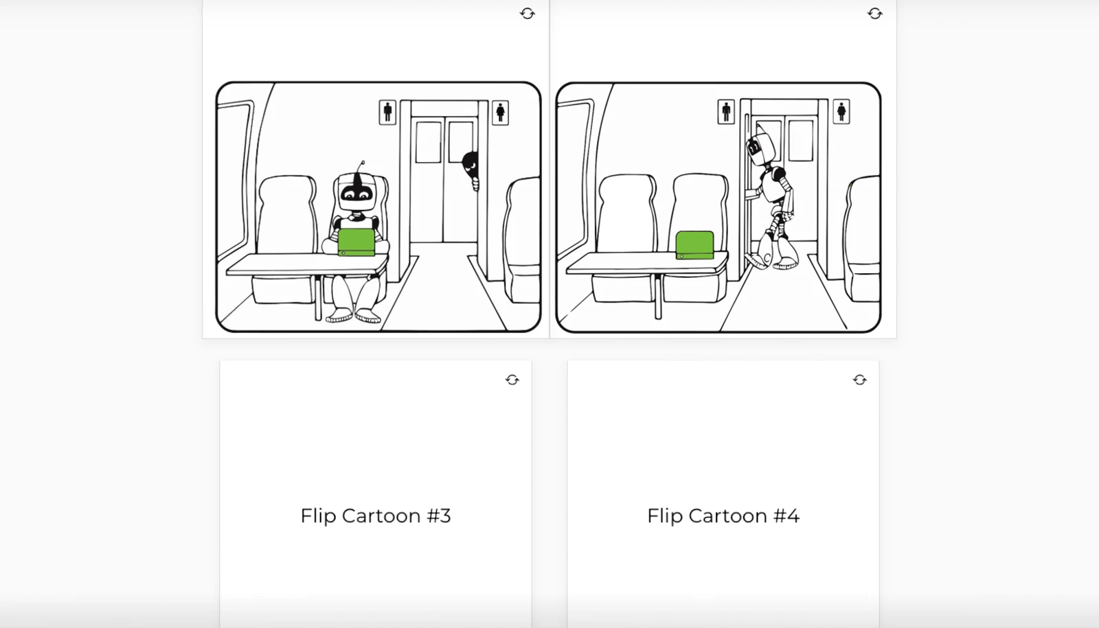 Example image of cartoon microlearning