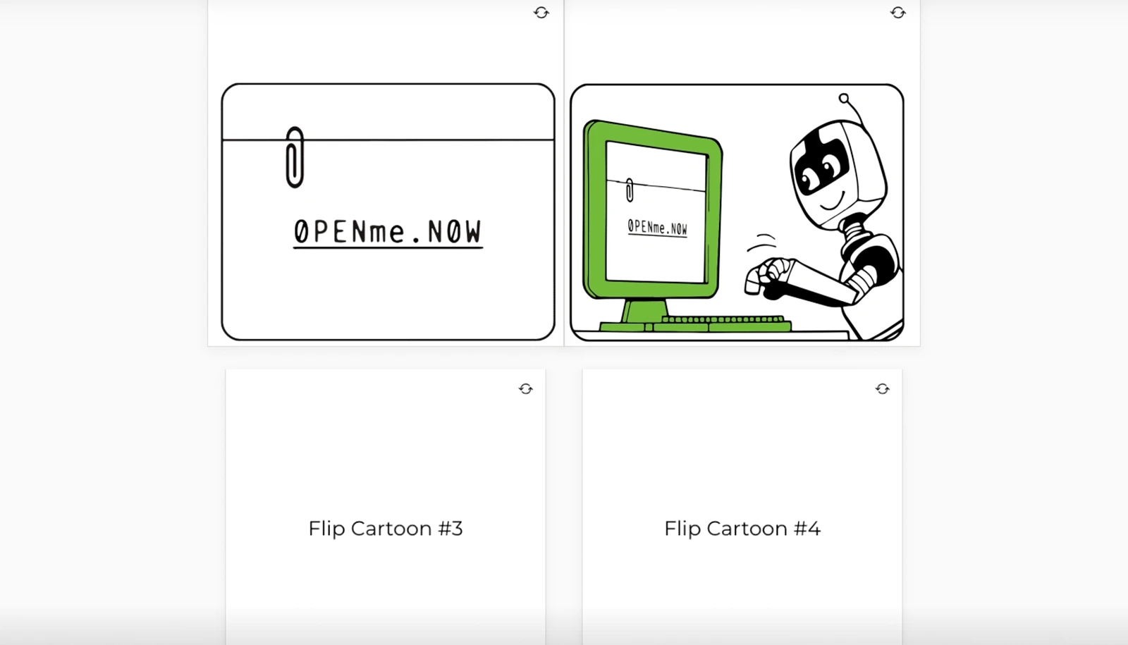 Example image of cartoon microlearning