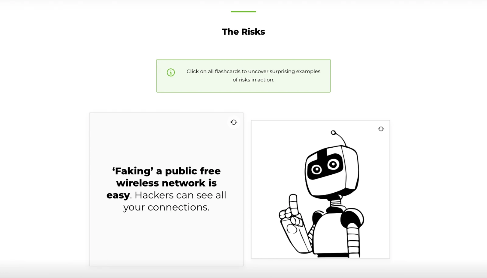 Example image of cartoon microlearning