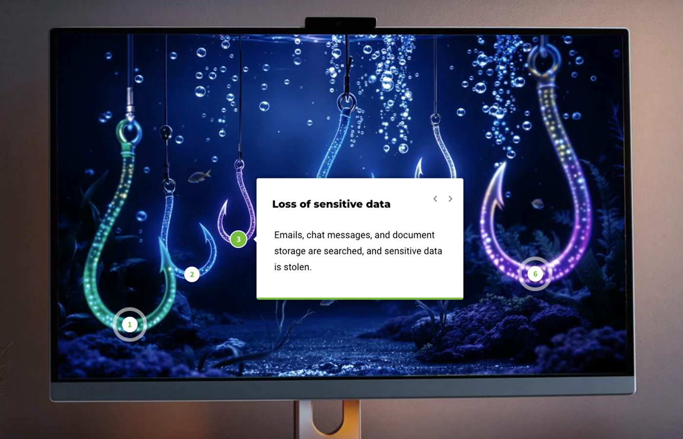 Product screen image