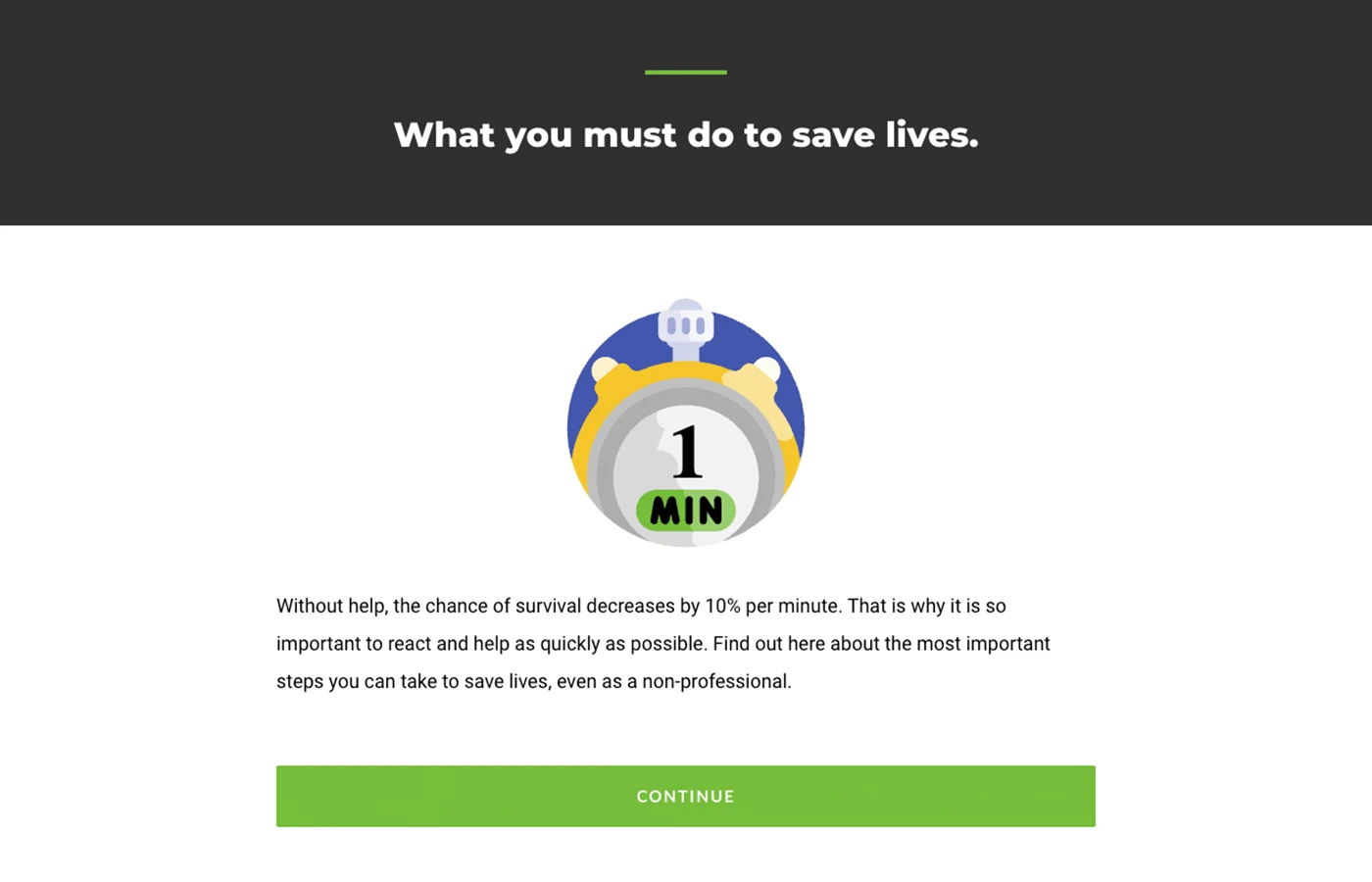 Product screen image