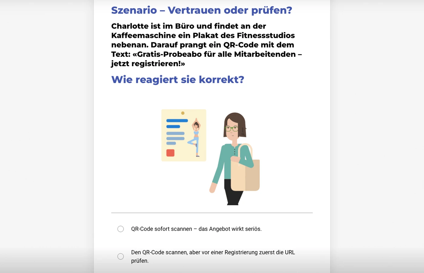 Bild des Produktbildschirms