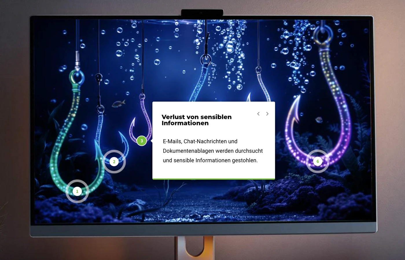 Bild des Produktbildschirms