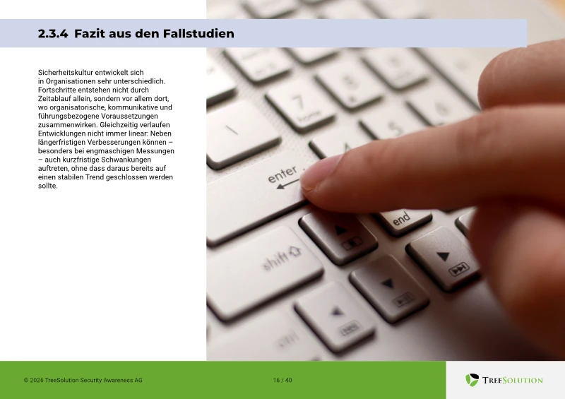 Beispiel aus dem Bericht