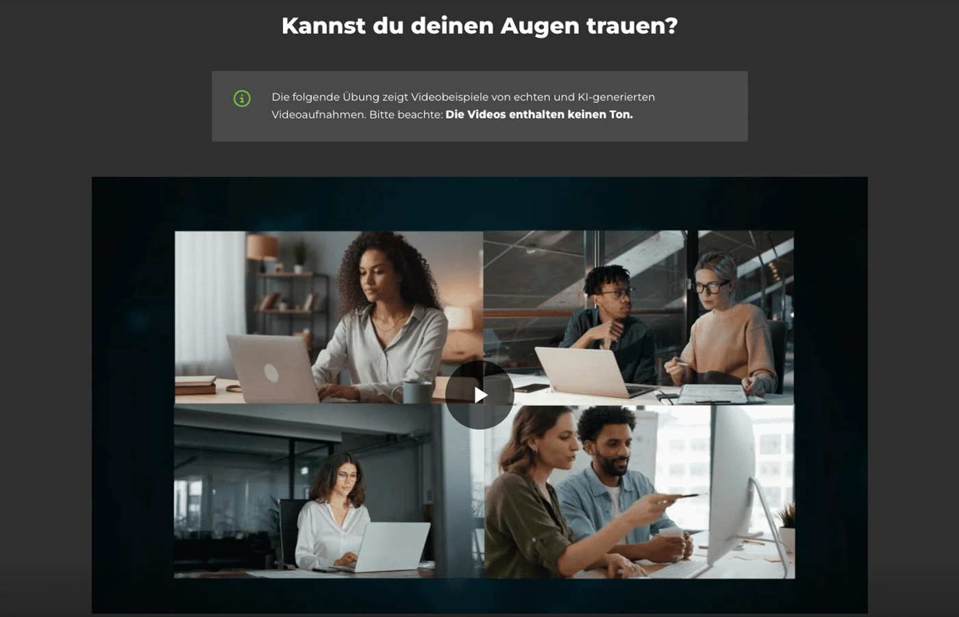 Bild des Produktbildschirms