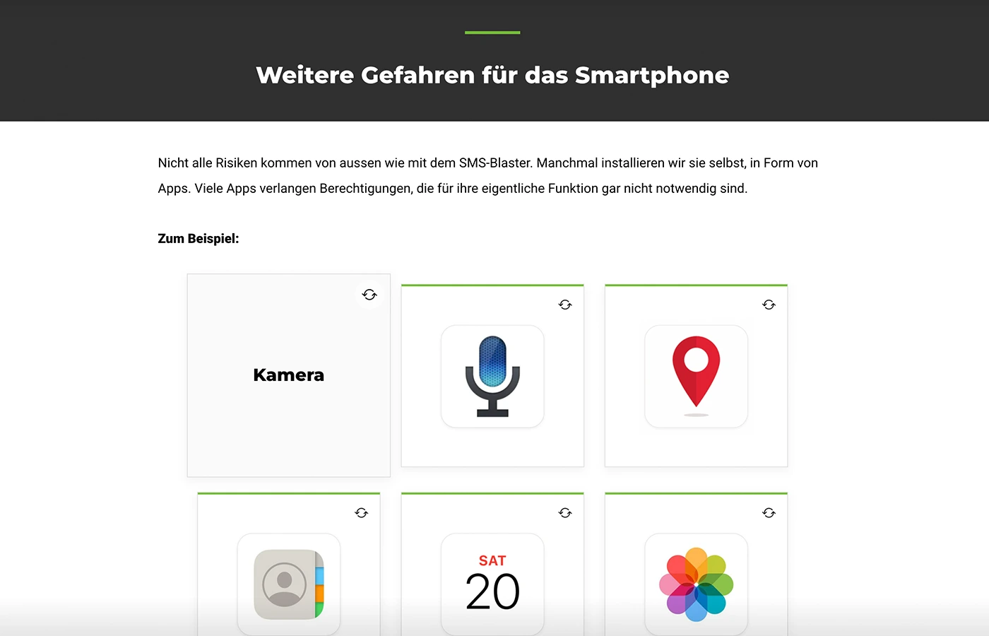 Bild des Produktbildschirms