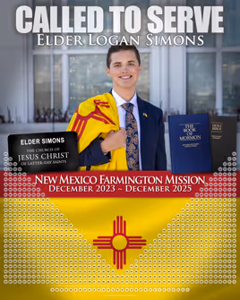LDS Missionary Countdown Calendar