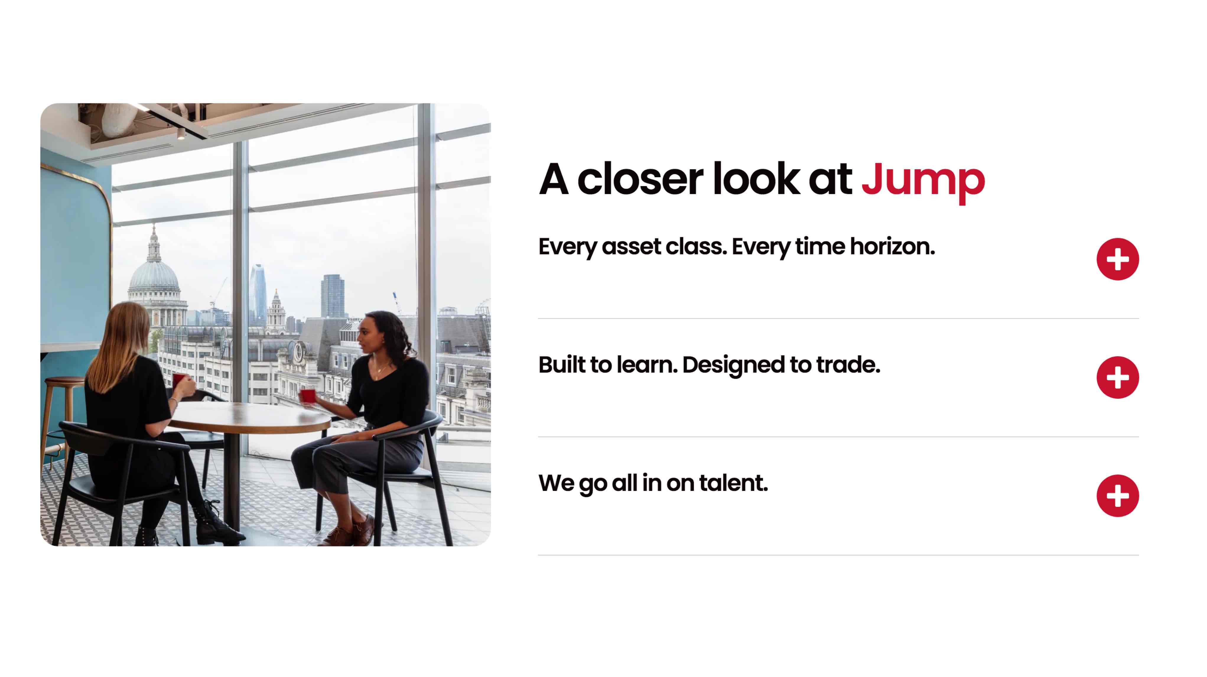 Jump Trading - Careers-Focused Webflow Design