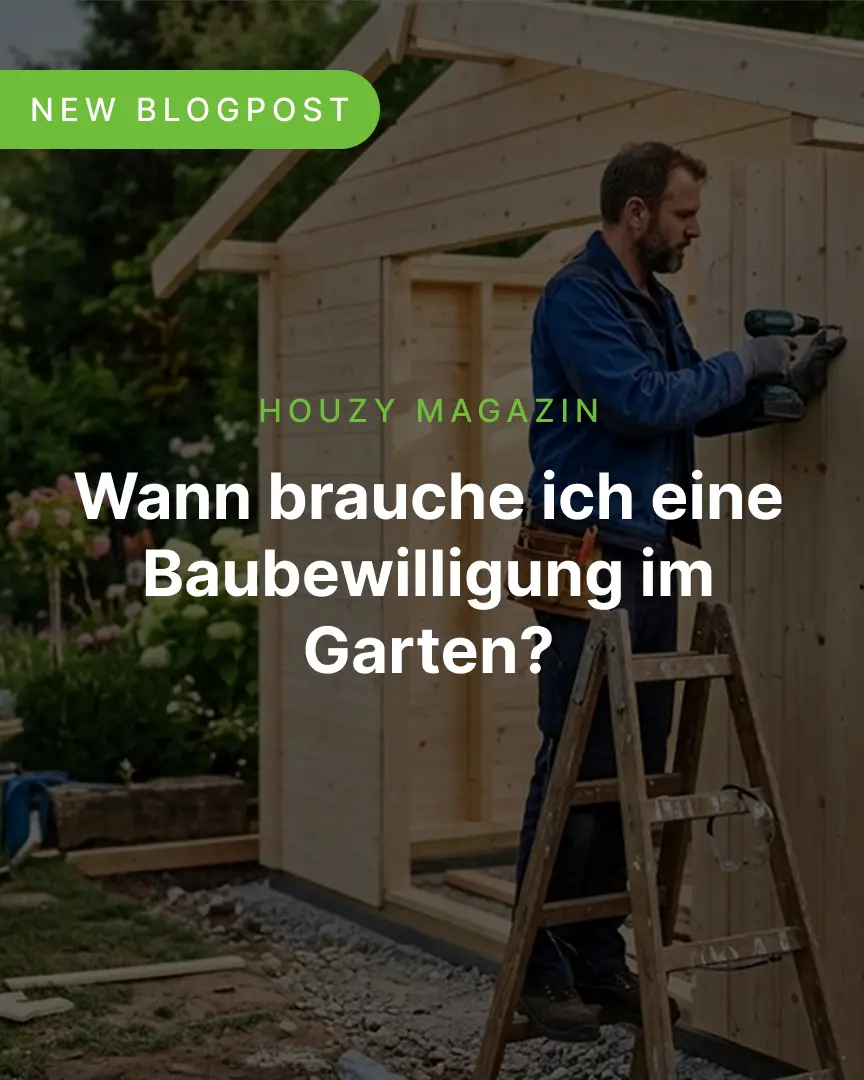 Wann brauche ich eine Baubewilligung im Garten?