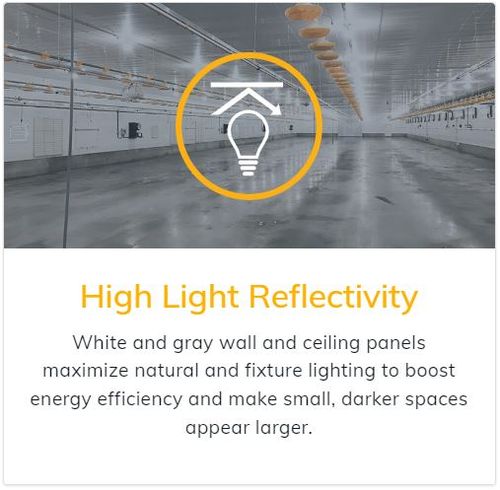High light reflectivity