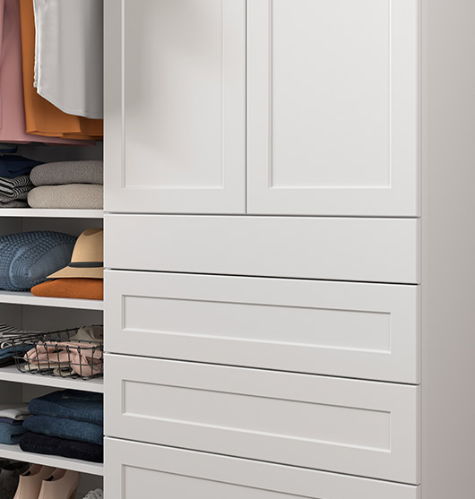 door and drawer face style shaker