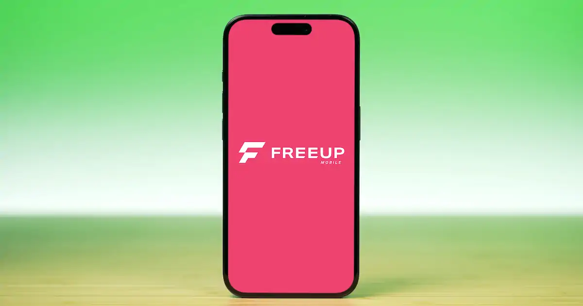 FreeUP Mobile plan features and starting price