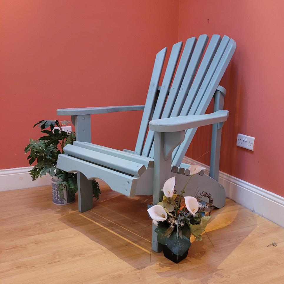 XL Adirondack Chair Extra High Base & Extra Tall